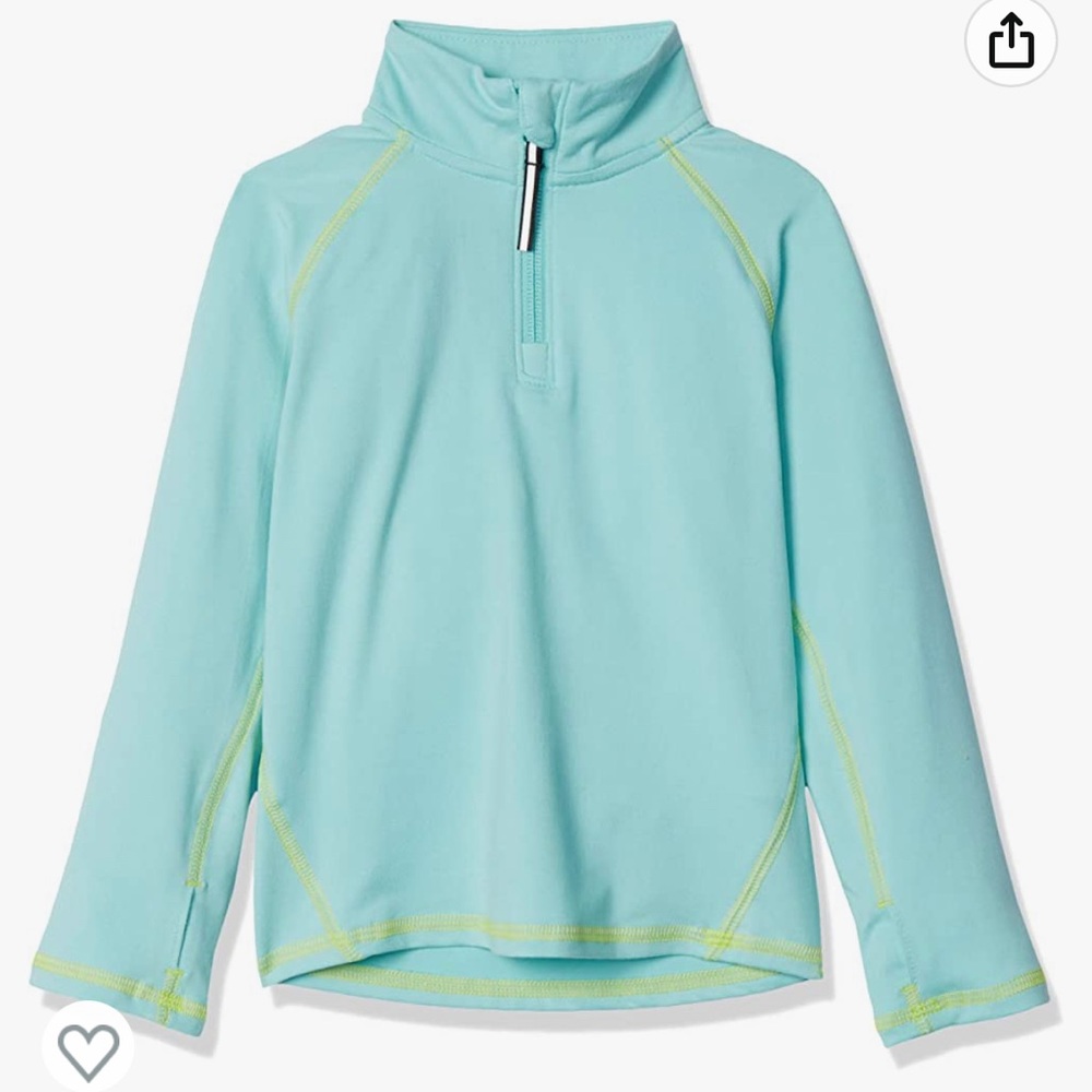 Girls quarter zip